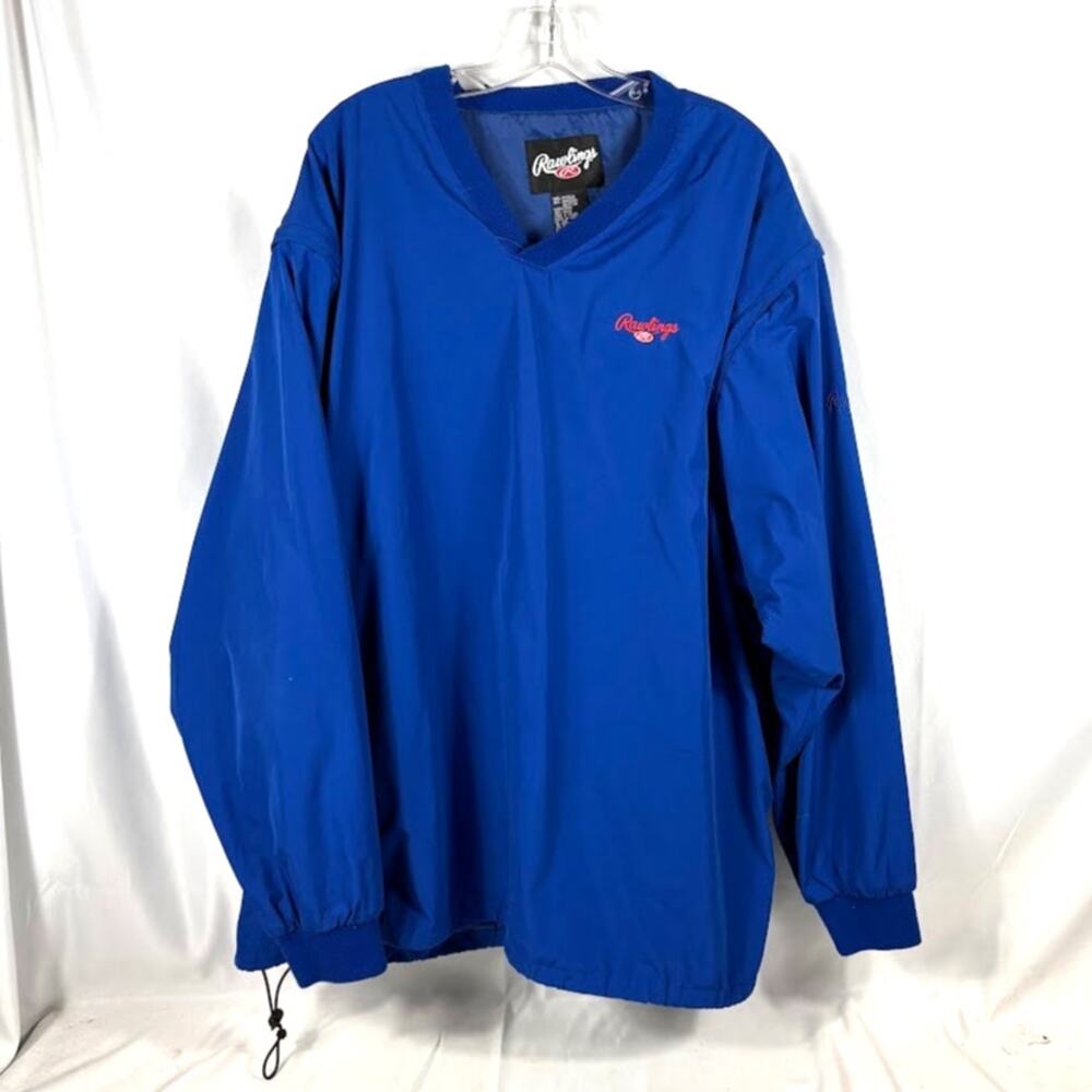 Rawlings 3XL V-Neck Windbreaker Baseball Coach